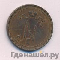10 пенни 1895 года  Для Финляндии