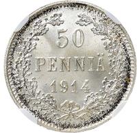 50 пенни 1914 года S Для Финляндии