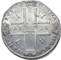 1 рубль 1724 года