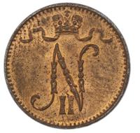 1 пенни 1916 года  Для Финляндии