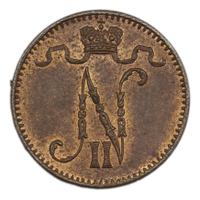 1 пенни 1906 года  Для Финляндии