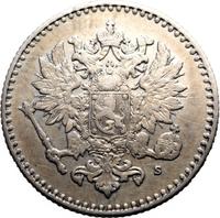 50 пенни 1864 года S Для Финляндии