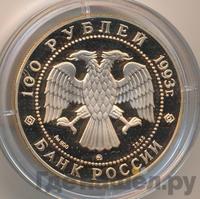 100 рублей 1993 года ММД