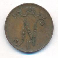 5 пенни 1905 года  Для Финляндии