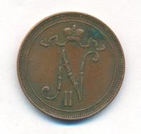 10 пенни 1912 года  Для Финляндии