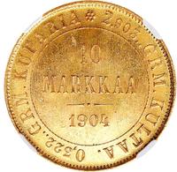 10 марок 1904 года L Для Финляндии
