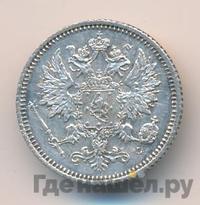 25 пенни 1891 года L Для Финляндии