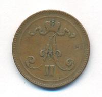 10 пенни 1865 года  Для Финляндии