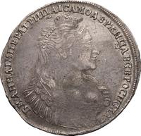 1 рубль 1737 года