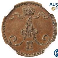 1 пенни 1867 года  Для Финляндии