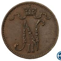 1 пенни 1915 года  Для Финляндии