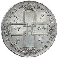 1 рубль 1724 года