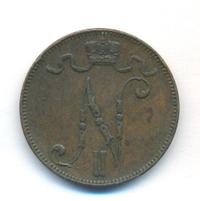 5 пенни 1901 года  Для Финляндии