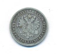 1 марка 1866 года S Для Финляндии