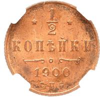 1/2 копейки 1900 года СПБ