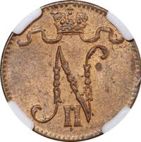 1 пенни 1912 года  Для Финляндии