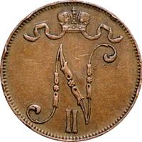 5 пенни 1912 года  Для Финляндии