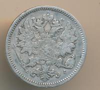 25 пенни 1891 года L Для Финляндии