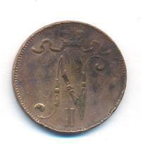 5 пенни 1901 года  Для Финляндии