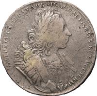 1 рубль 1729 года