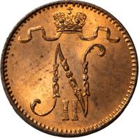 1 пенни 1899 года  Для Финляндии