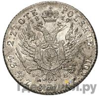 2 злотых 1819 года