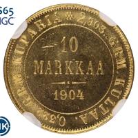 10 марок 1904 года L Для Финляндии