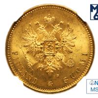 20 марок 1880 года S Для Финляндии