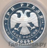 3 рубля 2009 года ММД