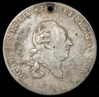 Талер 1780 года  Петр Брион