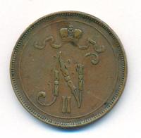 10 пенни 1907 года  Для Финляндии