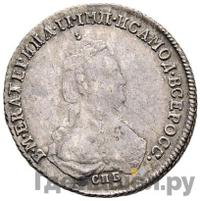 Полуполтинник 1784 года