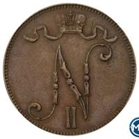 5 пенни 1905 года  Для Финляндии