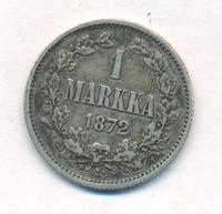 1 марка 1872 года S Для Финляндии