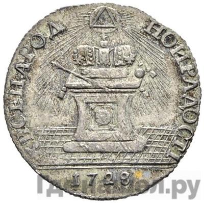 Каталог монет Петр II