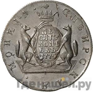 Каталог монет Екатерина II