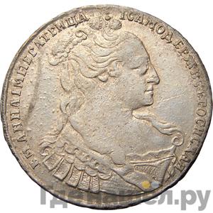 Полтина 1734 года Лирический портрет