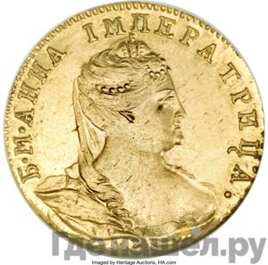 Червонец 1738 года Новодел