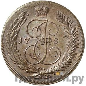 5 копеек 1780 года Пробные Дата 178 Новодел