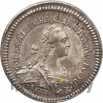 Аверс Гривенник 1764 года СПБ Сибирская монета