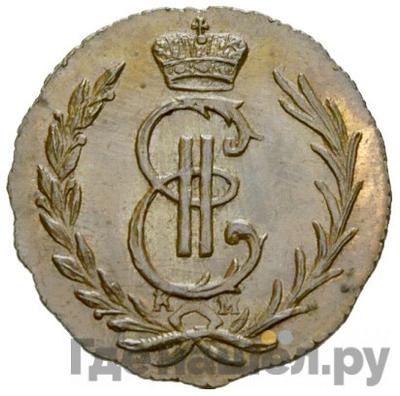 Аверс Денга 1780 года КМ Сибирская монета