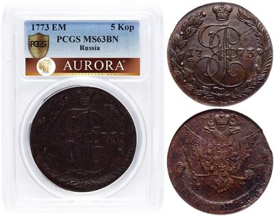 5 копеек 1773 года