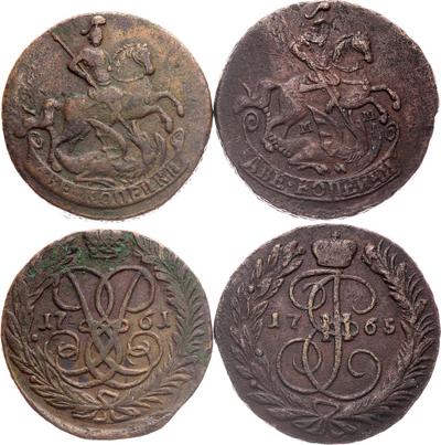 2 копейки 1765 года