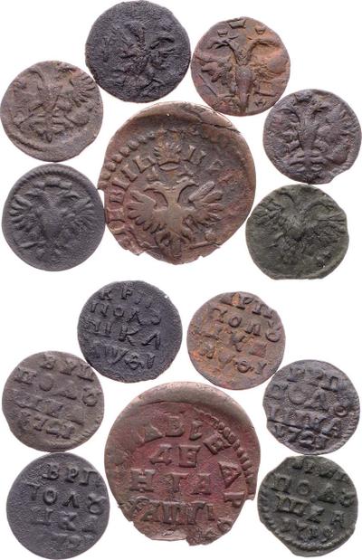 Денга 1704 года