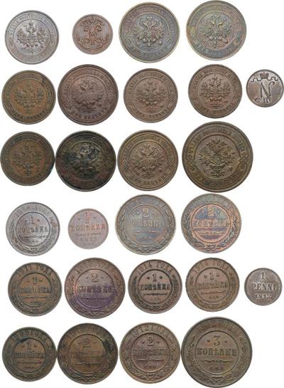 1 пенни 1912 года  Для Финляндии