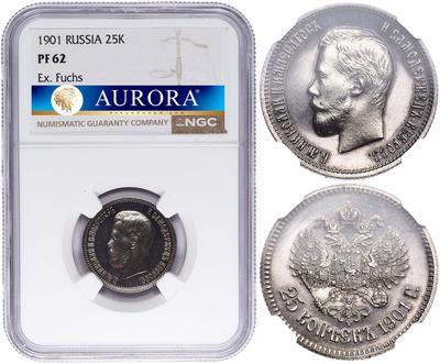 25 копеек 1901 года