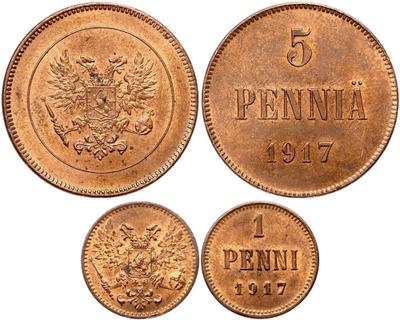 5 пенни 1917 года