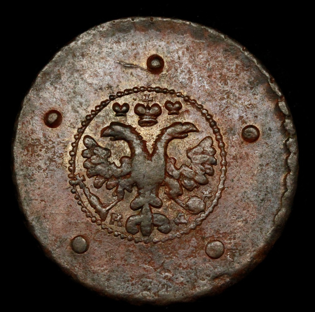 5 копеек 1727 года