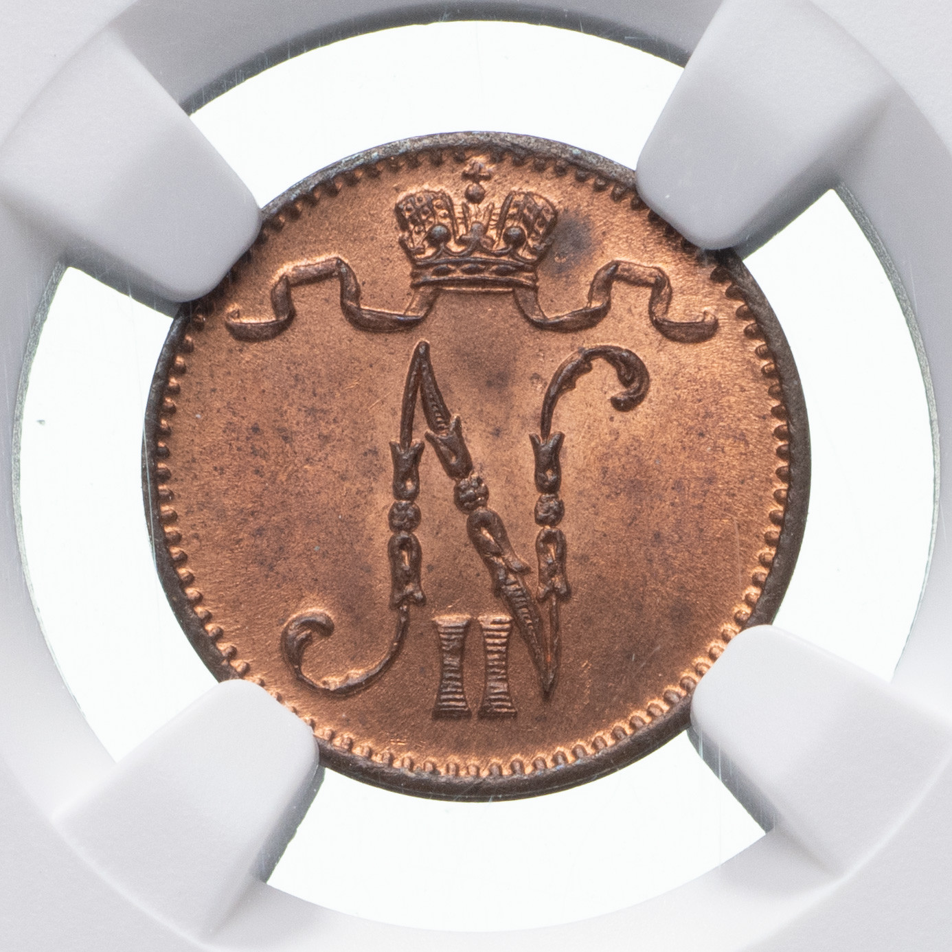 1 пенни 1911 года Для Финляндии