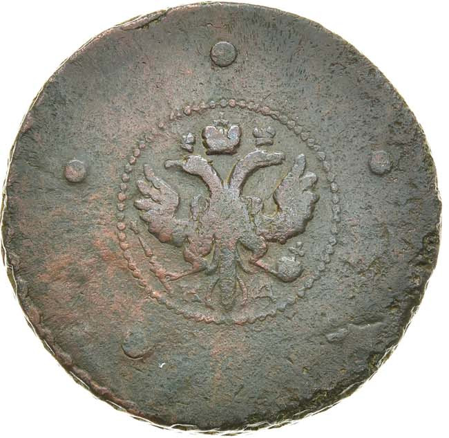 5 копеек 1727 года